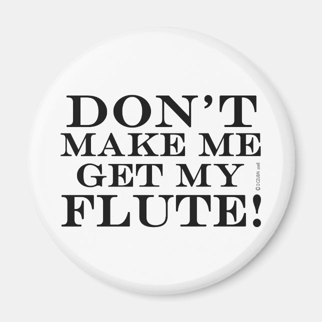 Imã Não Me Faça Pegar Minha Flauta (Frente)
