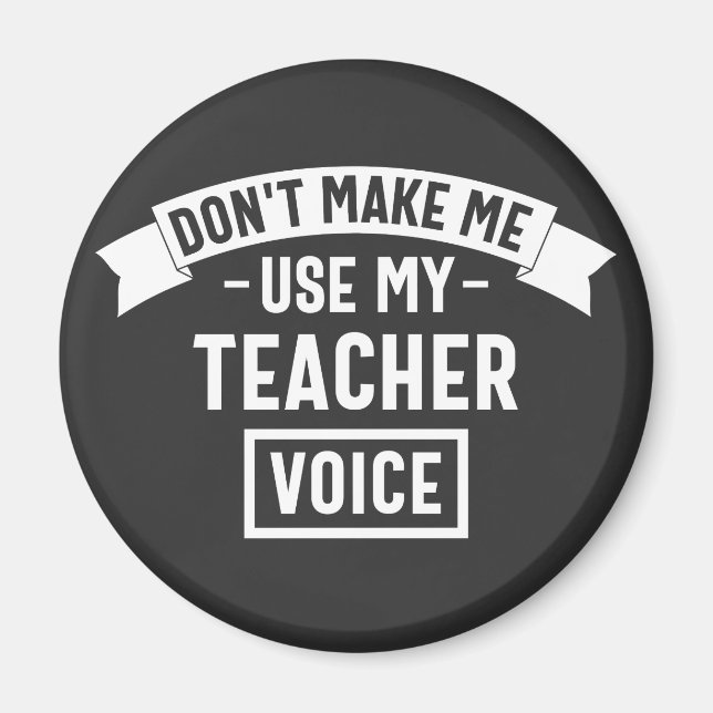 Imã não me faça usar a voz do meu professor (Frente)