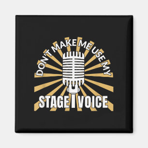Imã Não Me Faça Usar Minha Voz de Palco - Citações de