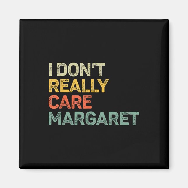 Imã Não Me Importo Com Margaret Jd Vance Engraçado (Frente)