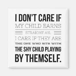 Imã Não me importo se meu filho ganha Hetero A