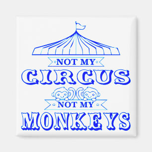 Imã Não Meu Circo Não Meus Macacos #USAPatriotGraphi