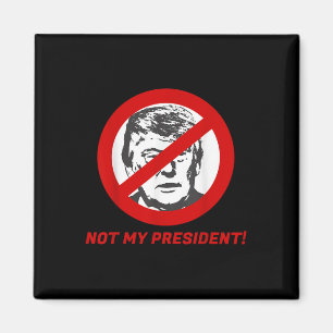 Imã Não Meu Presidente - Camisa Anti Donald Trump Para
