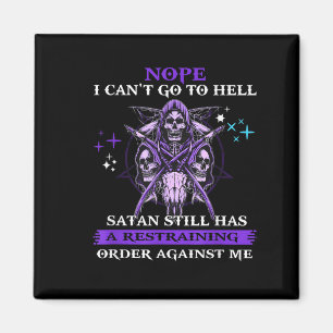 Imã Não, não posso ir para o inferno, Satanás ainda te