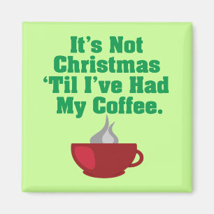 Imã Não Natal até o café