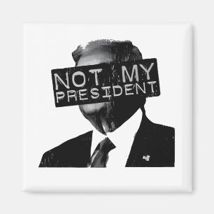 Imã Não o meu Presidente Anti-Trump Inaguração Liberal