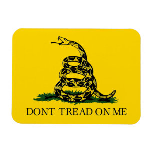 Ímã Não pise em mim - a bandeira de Gadsden