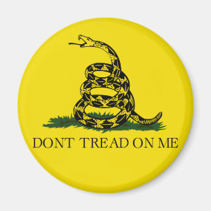 Imã NÃO PISE em MIM, a bandeira de Gadsden