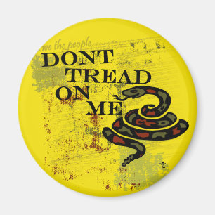 Imã Não pise em mim a bandeira/símbolo de Gadsden