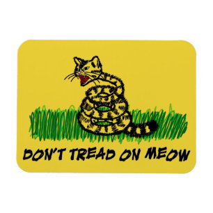 Ímã Não pise no Meow