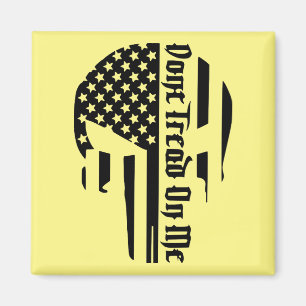 Imã Não pisque em mim no crânio #USAPatriotGraphics