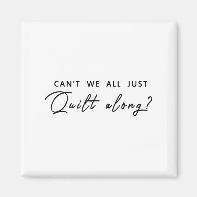 Imã Não podemos todos simplesmente parar (Frente)