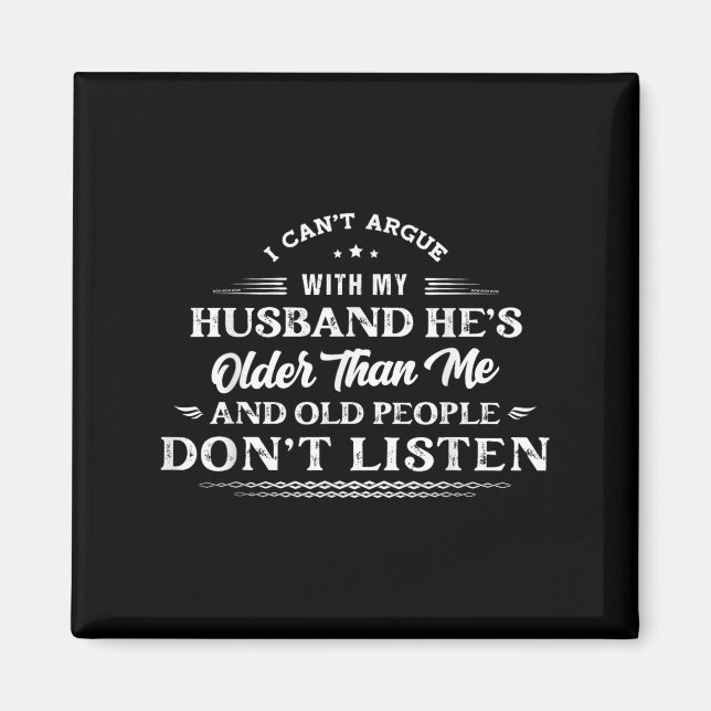 Imã Não posso discutir com meu marido. Ele é mais velh (Frente)