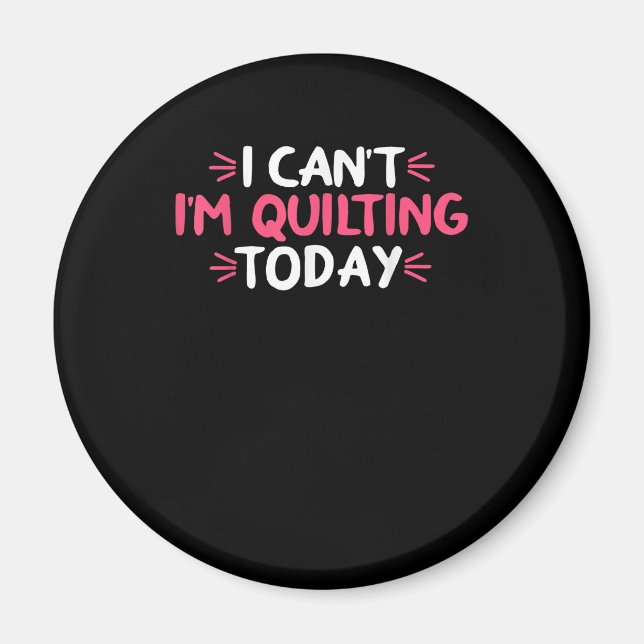 Imã Não posso, estou cochilando presentes hoje (Frente)
