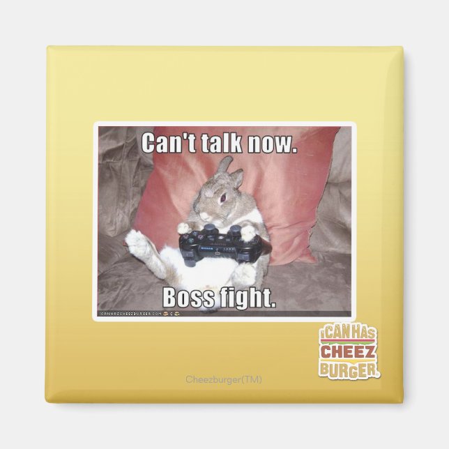 Imã Não posso falar agora, chefe. (Frente)