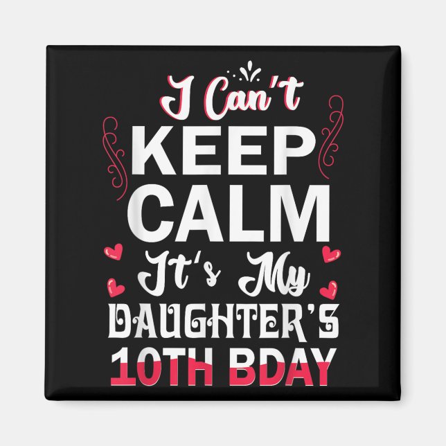 Imã Não posso ficar calmo É o décimo aniversário da mi (Frente)