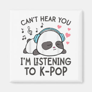 Imã Não posso ouvi-lo, estou ouvindo as mulheres do K-