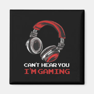 Imã Não Posso Ouvir Você Estou Jogando - Acessórios pa