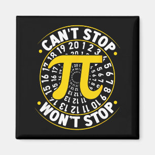 Imã Não Posso Parar Pi Não Vai Parar Matemática Dia Do