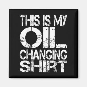 Imã Não posso ter planos na garagem, mudança de óleo C