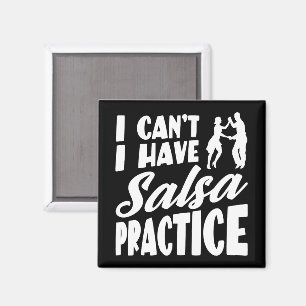 Imã Não posso ter Salsa praticando dança latina Salsa
