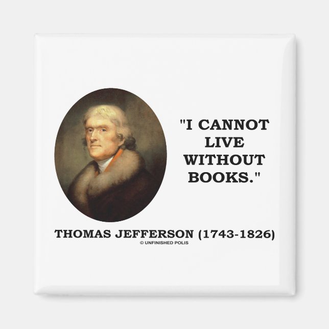 Imã Não Posso Viver Sem Livros (Frente)