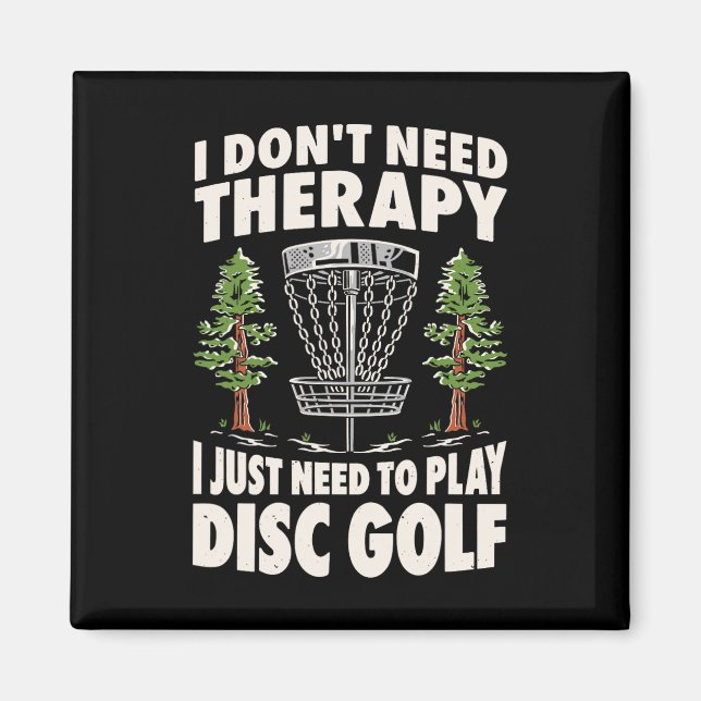 Imã Não Preciso de Terapia, Só Preciso Jogar Golfe de  (Frente)