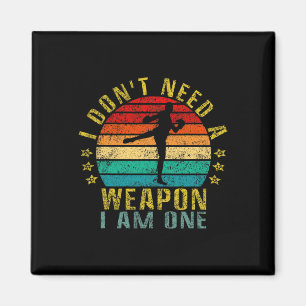 Imã Não Preciso De Uma Arma Eu Sou Uma Engraçada Retro