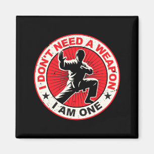 Imã Não Preciso de uma Arma Karatê Artes Marciais Taek