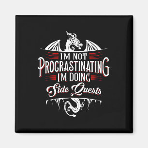 Imã Não Procrastinando Missões Laterais Divertido Joga