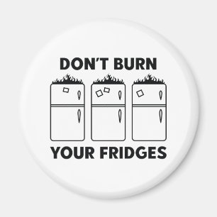 Imã Não queime seus fragmentos