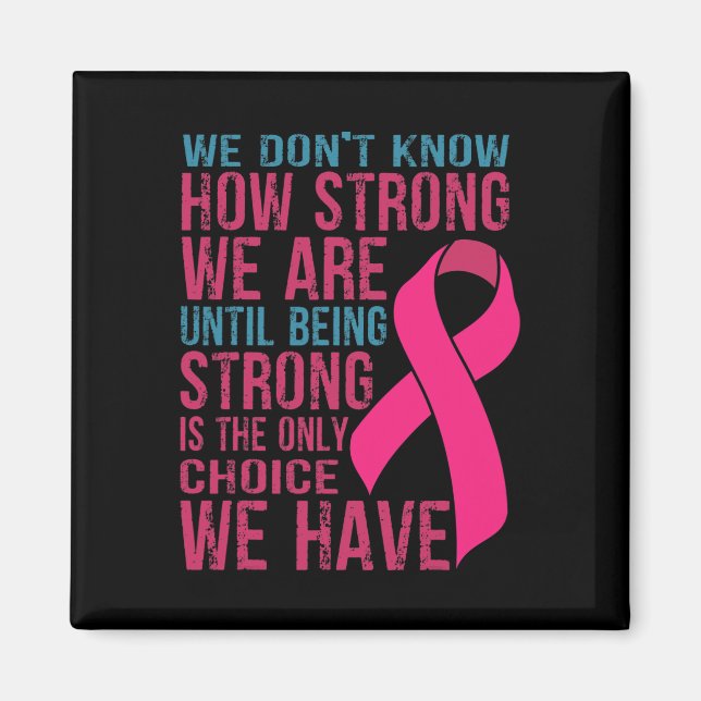 Imã Não sabemos quão fortes somos (Frente)