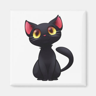 Imã Não saia de casa sem um gato preto