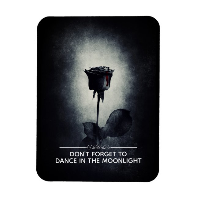 Ímã Não se esqueça de dançar à luz do luar (Vertical)
