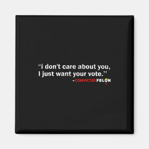 Imã Não se importe que eu só quero seu voto Trump 2