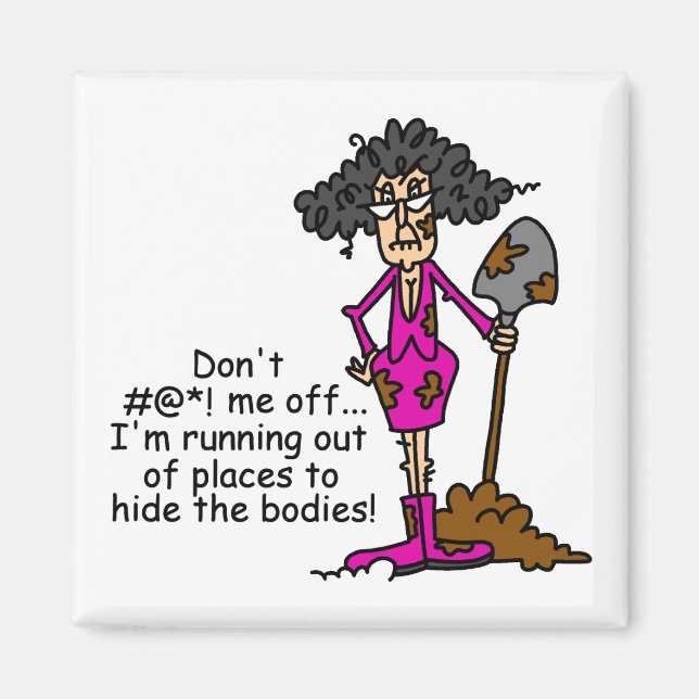 Imã Não se meta comigo (Frente)