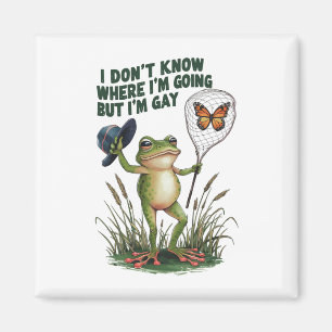 Imã Não Sei Para Onde Estou Indo Mas Sou Sapo Gay