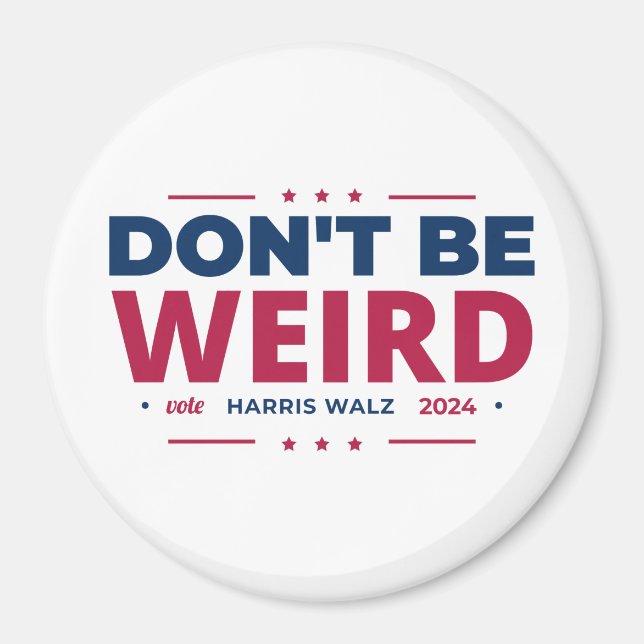 Imã Não seja estranho Vote Harris Walz Kamala Harris 2 (Frente)