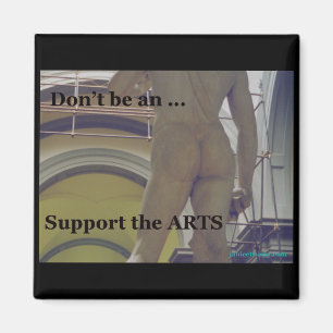 Imã Não seja… um apoio o ímã das artes