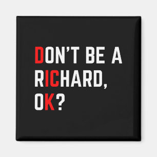 Imã Não Seja Um Richard Piada Engraçada Meme 