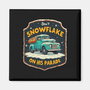 Imã Não Snowflake Em Sua Parada Pro Trump Snow Remova