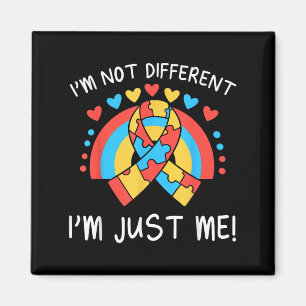 Imã Não Sou Diferente, Eu Sou Eu! Citação de Autismo