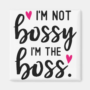 Imã Não sou o chefe. Sou o chefe.