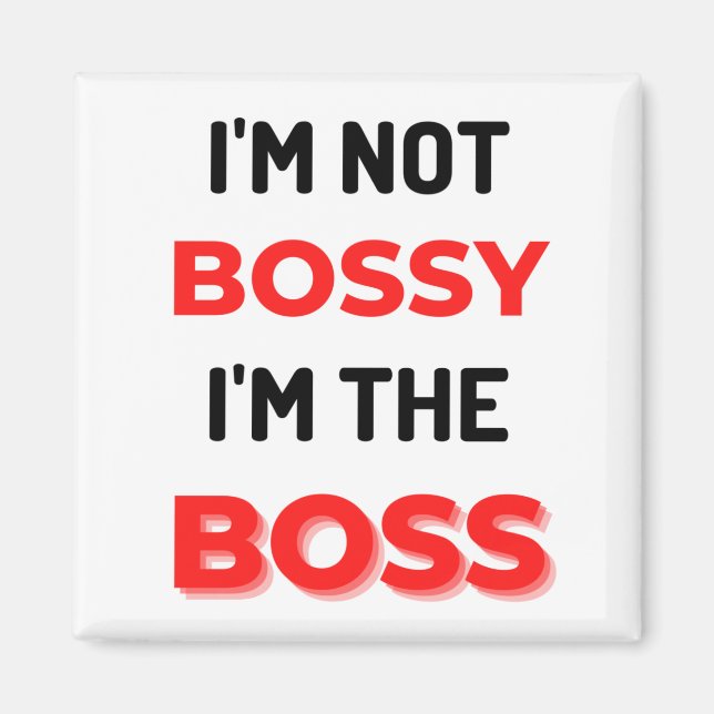 Imã Não sou o chefe. Sou o chefe 2. (Frente)