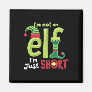 Imã Não Sou Um Elfo Sou Apenas Baixo Camisa De Natal E