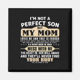 Imã Não sou um filho perfeito, mas minha mãe me ama de