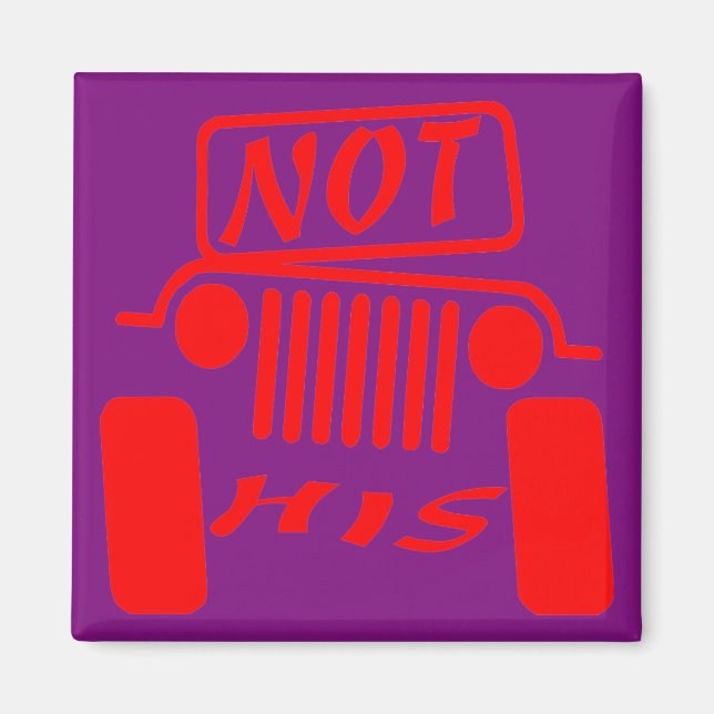 Imã Não Sua 4x4 #USAPatriotGraphics © (Frente)