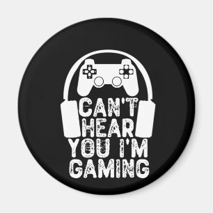 Imã Não te consigo ouvir que estou a jogar