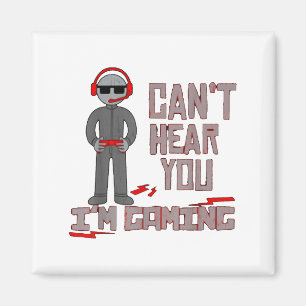 Imã Não te consigo ouvir que estou a jogar