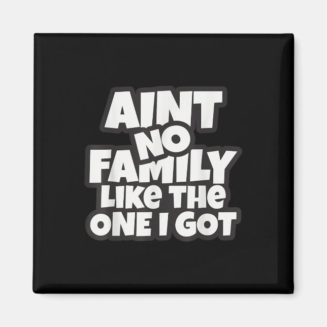 Imã Não Tem Família Como A Que Temos. (Frente)